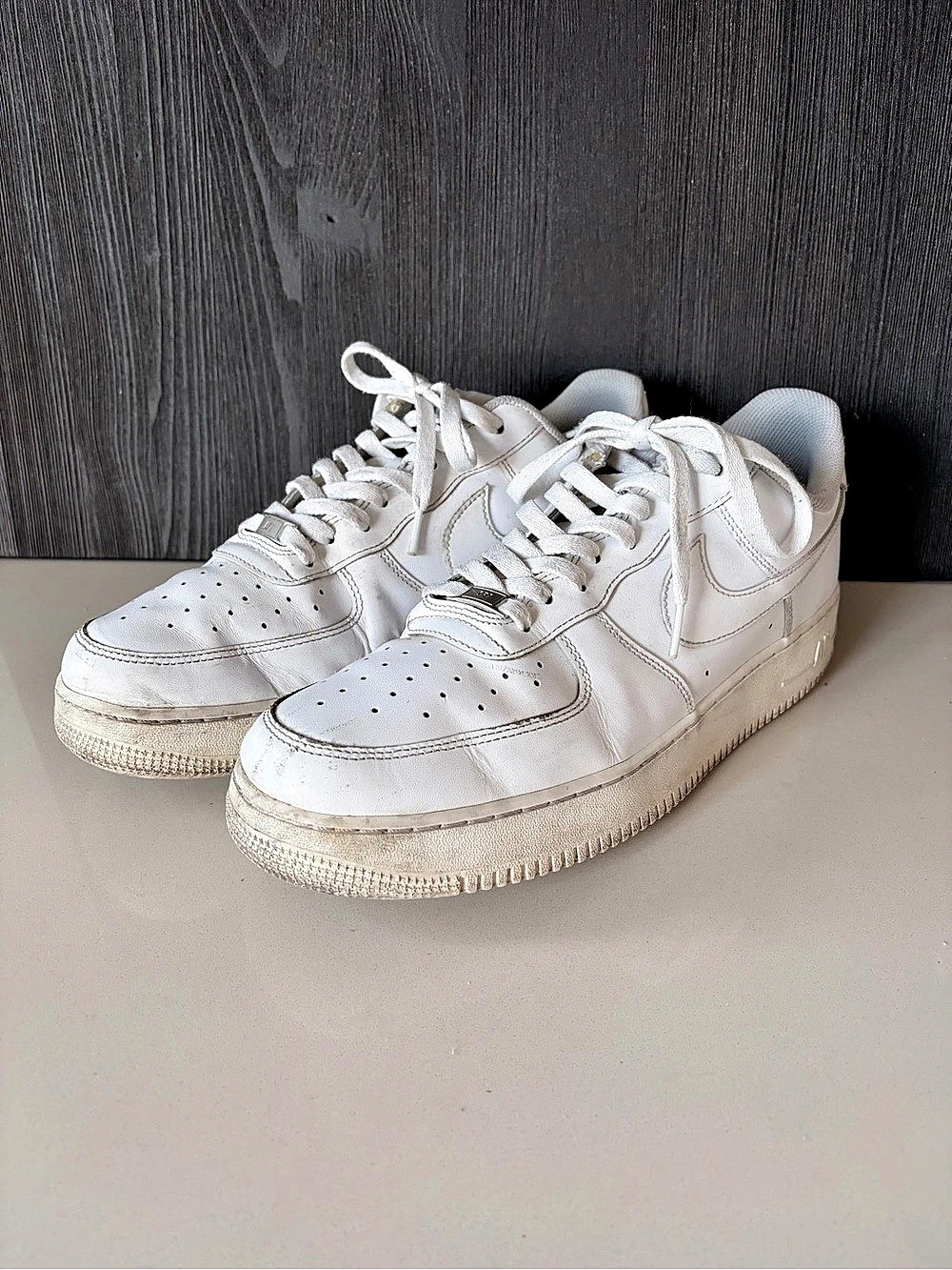 Nike Air Force 1 ’07 Men’s Size 13 Triple White